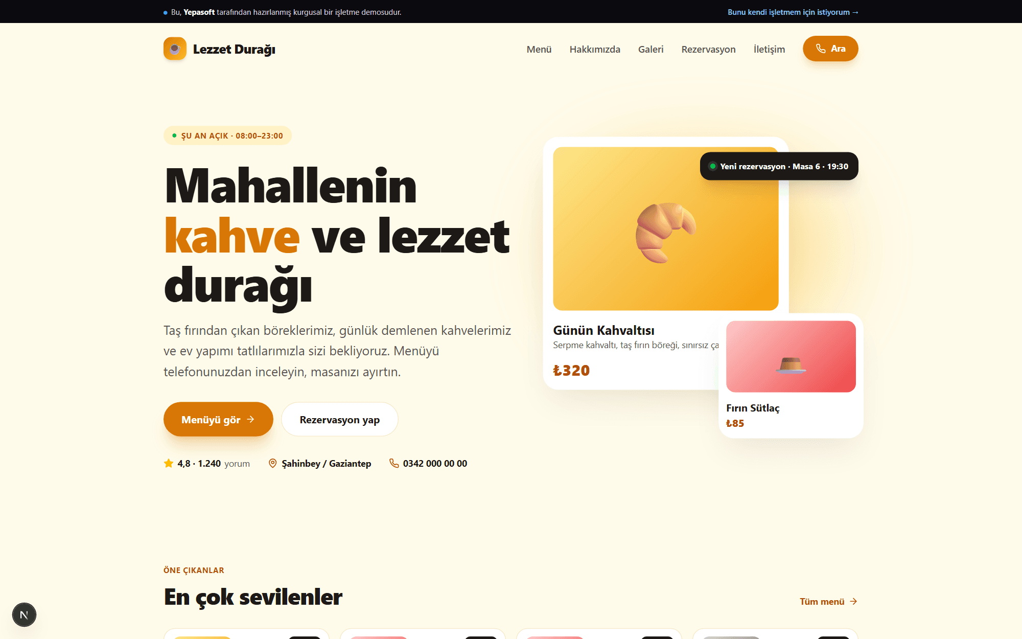 Lezzet Durağı — Ana sayfa